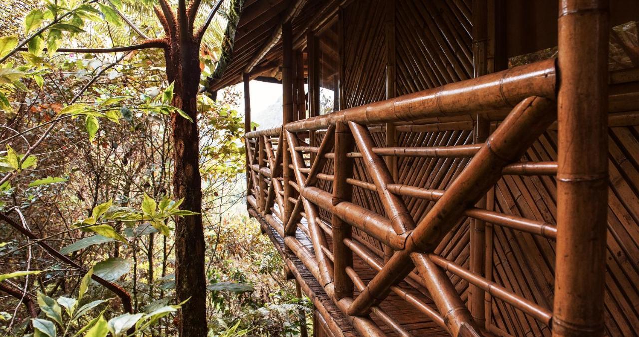 Hotel Guatape Adrianas Bambu Exterior foto