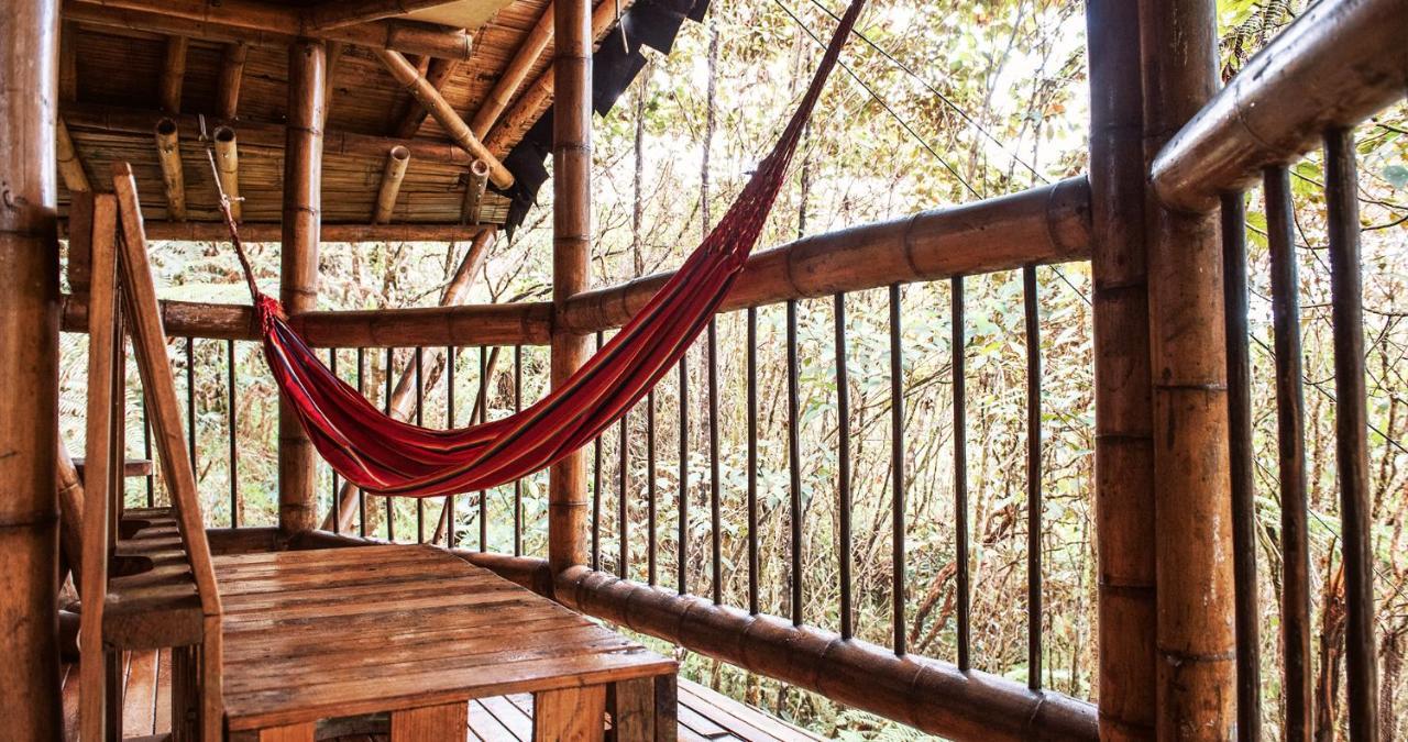 Hotel Guatape Adrianas Bambu Exterior foto