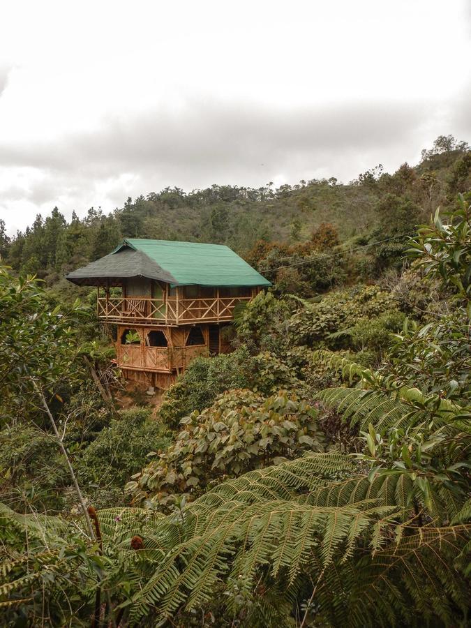 Hotel Guatape Adrianas Bambu Exterior foto